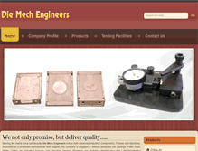 Tablet Screenshot of diemechengineers.com